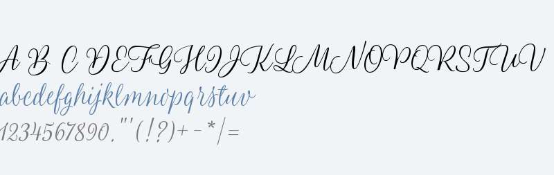 Blend Script W01 Regular