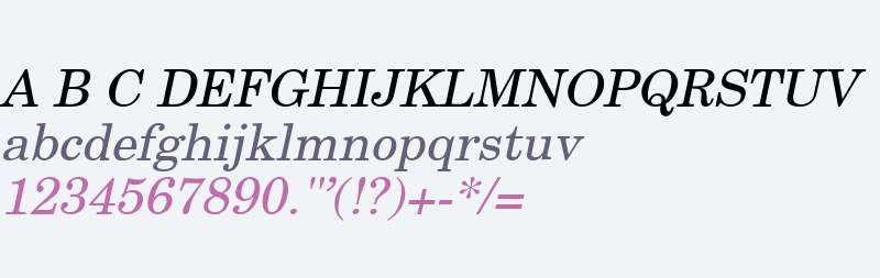 New Boston Italic