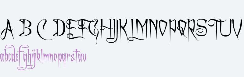 A Charming Font