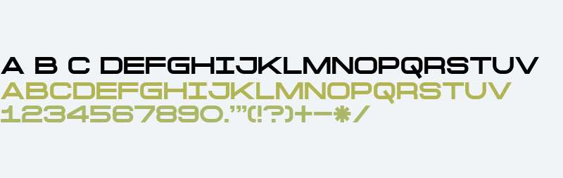 THE EXTENDED FONT FREE