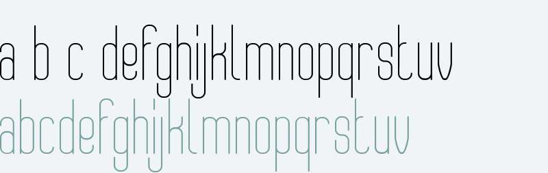 AmperSleek Condensed Thin