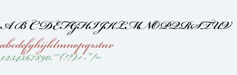 Bickham Script Std Bold