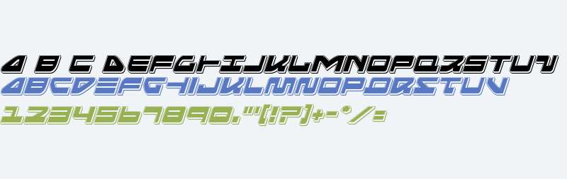 Searider Falcon Punch Italic