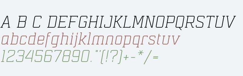 Mensura Slab Light Italic W01