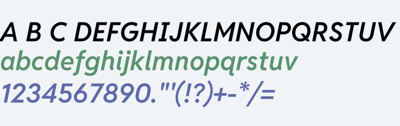 Reddit Sans Fudge SmBold Italic