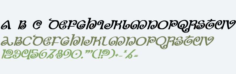 The Shire Bold Italic