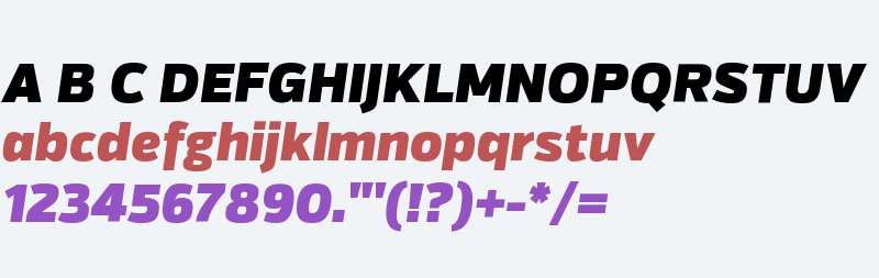 Itoya W00 Black Italic