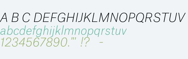 Atlas Grotesk LG Thin Trial