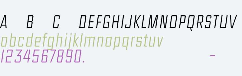 Ramsey Test Thin Condensed Italic