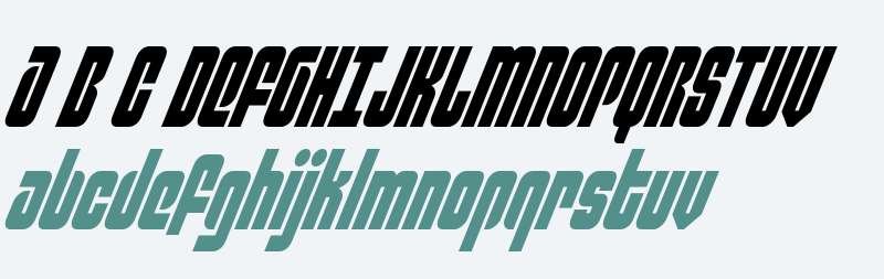 Philadelphia Condensed Italic