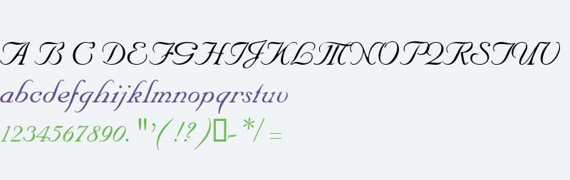 NupalScriptDB Italic