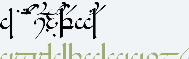 Tengwar Eldamar