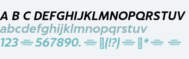 Captura Bold Italic Demo