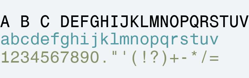 Helvetica Monospaced Pro