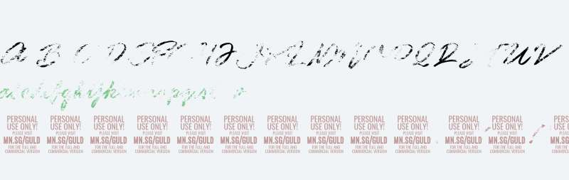 Guld Script Color PERSONAL