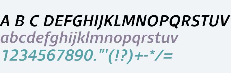 ClaraSansMedium-Italic