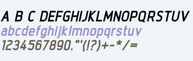 Intropol W00 ExtraBold Italic