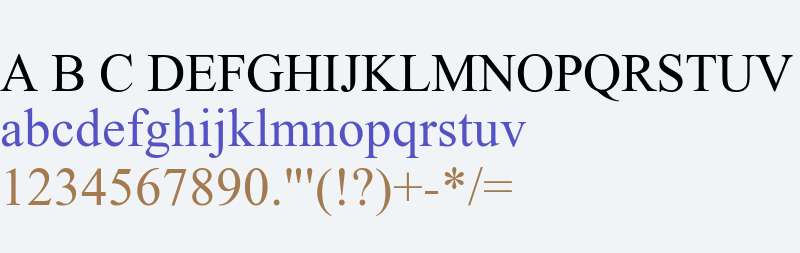 Omniglot Font