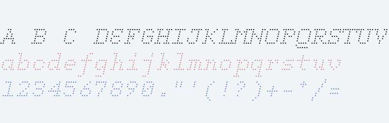 DottedWeekendLightItalic