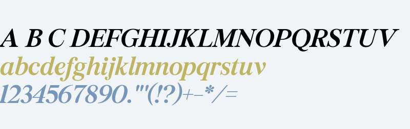 Burgess SemiBold Italic