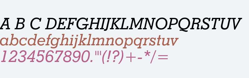 Stymie Medium Italic