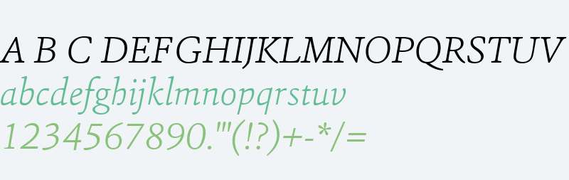 Sina W01 ExtraLight Italic