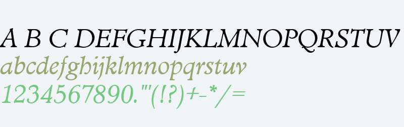 MinisterT Italic