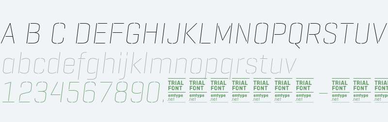 GeogrotesqueStencil B TRIAL Th