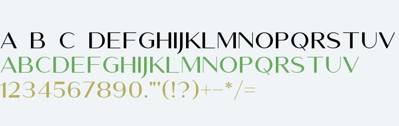 The Amoret Collection Sans