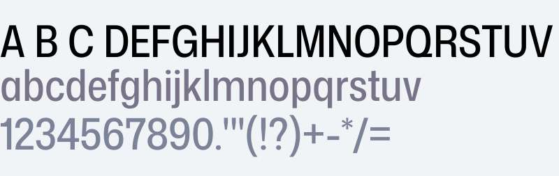 Mona Sans SemiCondensed Medium