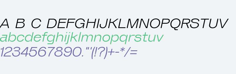 Aron Normal Italic