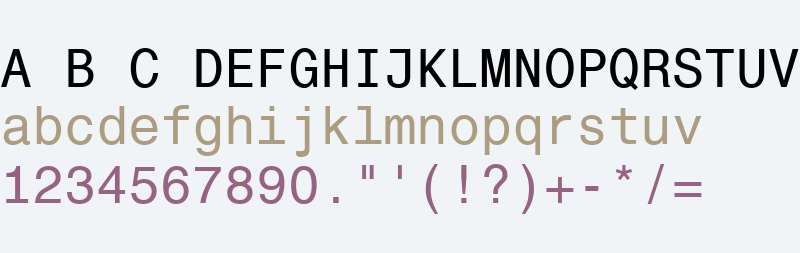 Helvetica Monospaced W06 Rg