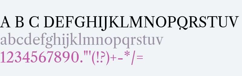 Libre Caslon Text