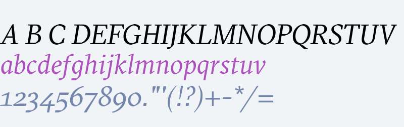 GT Sectra Book Italic