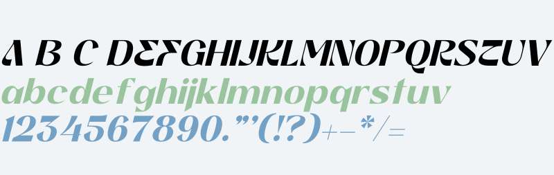 Epstonik Italic