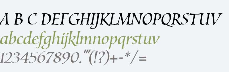 Lorenzo W01 Light Italic