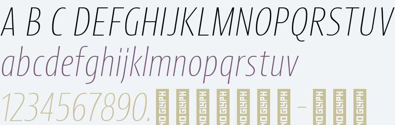 Picador Sans Test Thin Italic