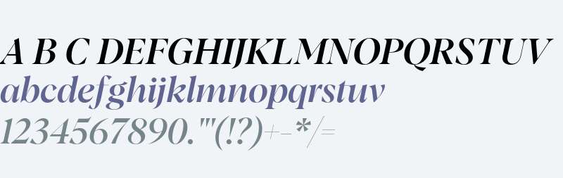 Albra Display Medium Italic