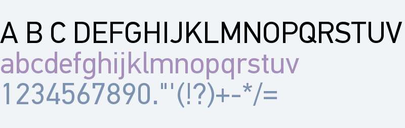 PF DinText W01 Regular