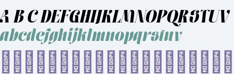 Moxtas Black Italic