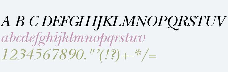 NewBaskerville Italic V2