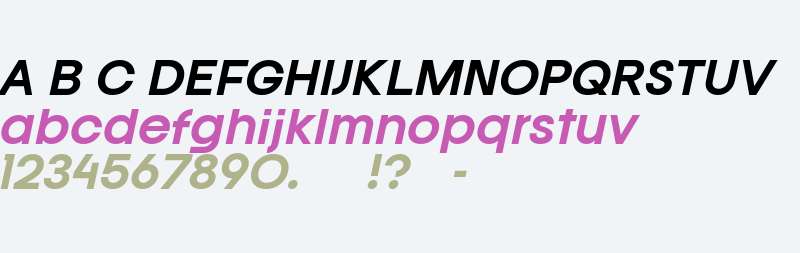 Franie Test SemiBold