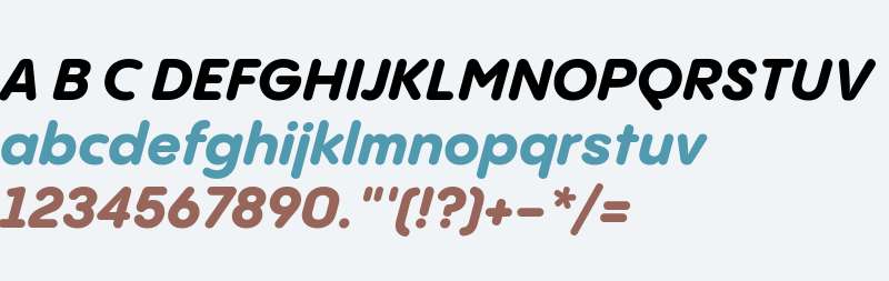 PP Pangram Sans Rounded Exbold