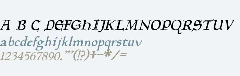Planewalker Italic