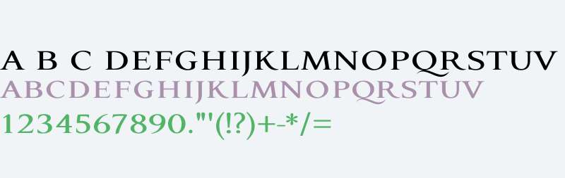 Questal W00 Small Caps Bold