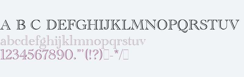 Academy Engraved LET