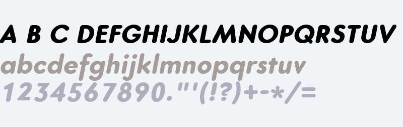 Core Sans G W01 R 75 XBd Italic