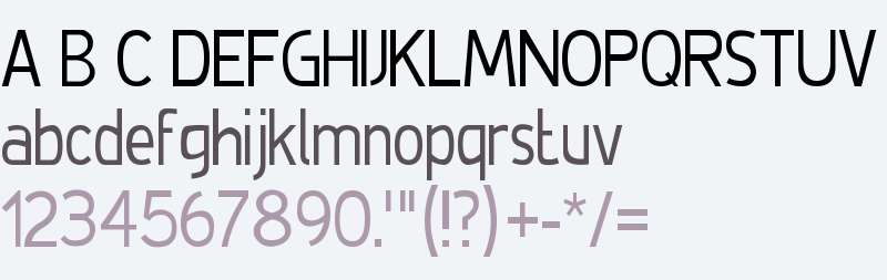 De Luxe Light Condensed