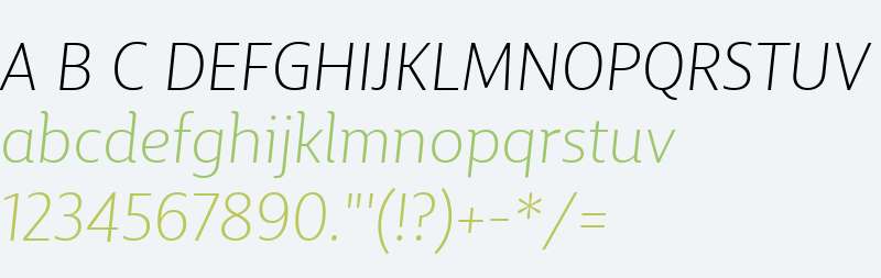 BigCity Grotesque Pro Light Italic