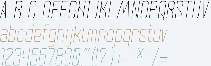 Lushgunin Light Italic